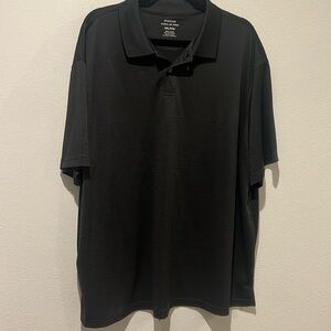 NWOT Haggar Black Polo Shirt XXL